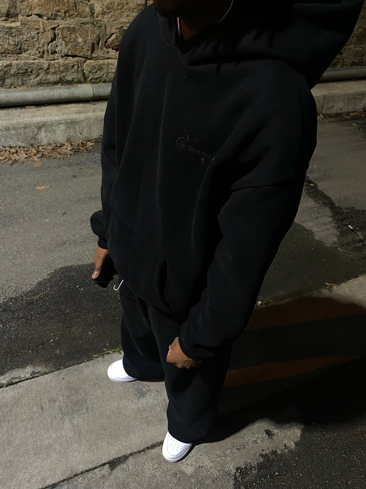 Blackout Sweatsuit Hoodie