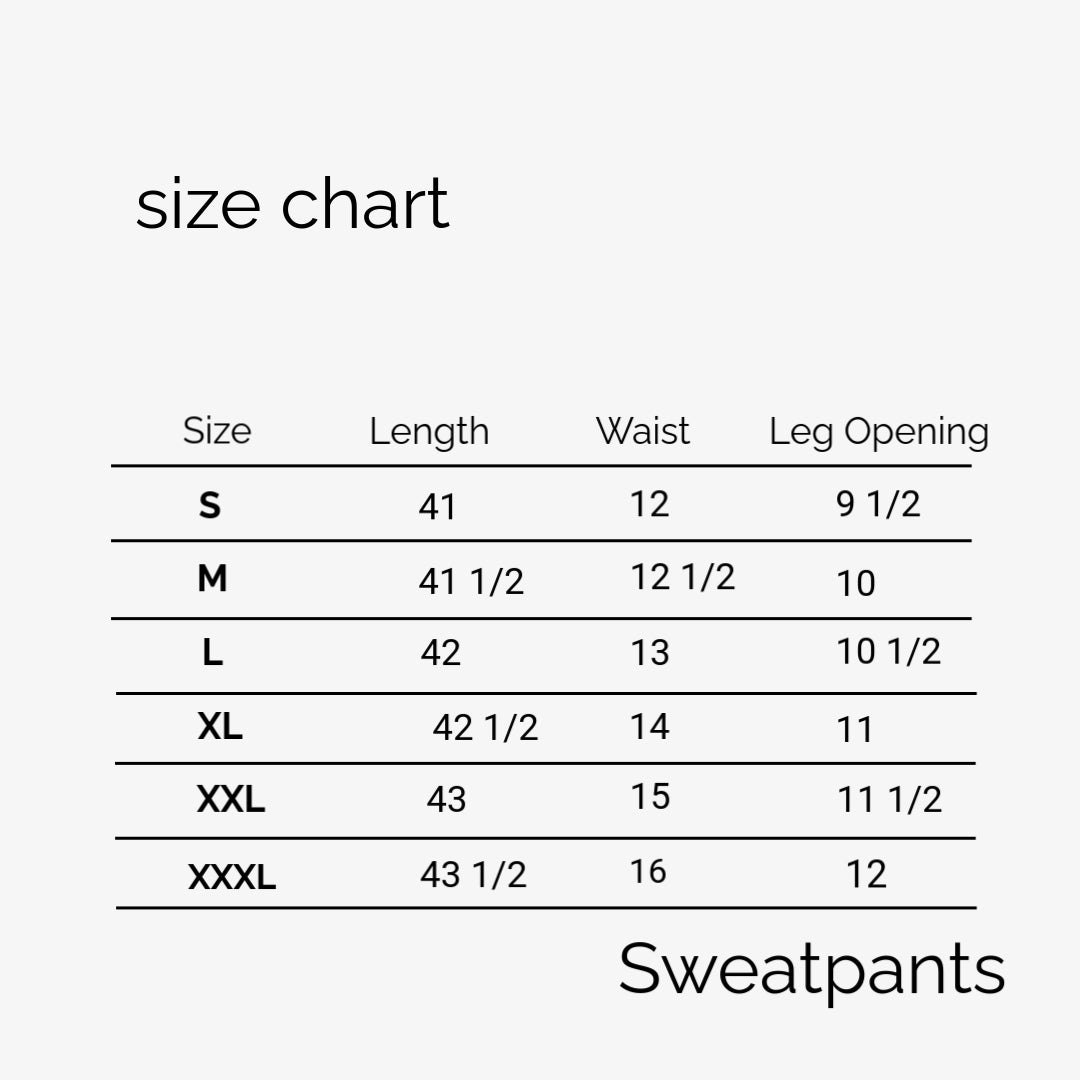 Blackout sweatpants
